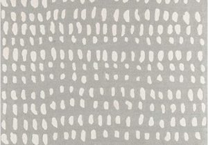 Polka Dot area Rug 5×7 Novogratz by Momeni Delmar Boho Dots Wool area Rug 5 0" X 8 0" Grey