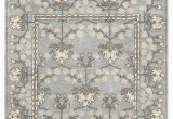 Pottery Barn Blue area Rugs Kennedy Persian-style Hand-tufted Wool Rug