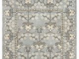 Pottery Barn Blue area Rugs Kennedy Persian-style Hand-tufted Wool Rug