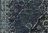 Premier Blue Lines Rug Blue Worn Faded Traditional Vintage Style Rug In 2020
