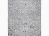 Premier Blue Rain Rug Lowes Allen   Roth Vivia 5 X 7 Gray/blue Indoor Floral/botanical area Rug