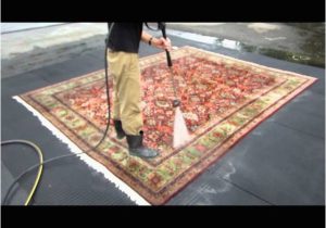 Pressure Washing An area Rug How to Clean An oriental Carpet. Part 9. the Pressure Wash – Youtube