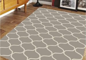Project 62 Hand Tufted area Rug 5 X 7 area Rug Modern Design Gray & Ivory Clearance