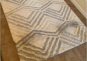 Project 62 Hand Tufted area Rug Cream Moroccan Wedding Shag Tufted area Rug 5’x7’ for Sale In orlando Fl Ferup