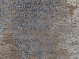 Purple and Brown area Rugs Rupec Collection Hand Tufted area Rug In Grey Blue & Brown