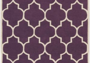 Purple and White area Rugs Surya Transit Piper area Rug
