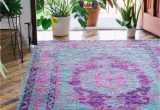 Purple Blue area Rug Rugs Apartment Urban Outfitters Urban Outfitters