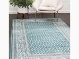 Ragland Modern Geometric Teal area Rug Swinson Geometric Teal area Rug Teal area Rug area Rugs