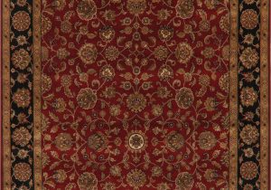 Red 8 X 10 area Rug Traditional All Over Red Agra Indo oriental area Rug 8×10