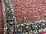 Red and Blue Persian Style Rug Amazon Com Hand Knotted Persian Rug Real Wool Allover