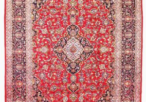 Red and Blue Persian Style Rug Carpet Wiki Kashan Persian Rugs origin Facts