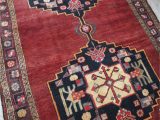 Red and Blue Persian Style Rug Sydney Medallion Vintage Persian Rug Blue Salvage Vintage Rugs and Handmade Bohemian Home Decor