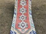 Red and Blue Vintage Rug Pin Su Gift Ideas From Etsy