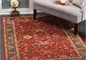 Red area Rugs Near Me Safavieh Mahal Sultan 8 X 11 Red/navy Indoor Floral/botanical …