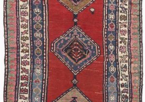 Red Bath Rugs at Jcpenney Antique Hand Knotted Caucasian Runner 3 11"x 9 10"