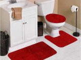 Red Bathroom Rugs Walmart Red Bathroom Rug Sets