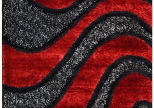 Red Black Grey area Rugs Red Black and Grey Design