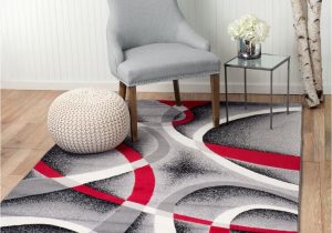 Red Black Grey area Rugs Summit St34 area Rug Black Red Gray Modern Abstract Many Aprx Sizes Available 5 X 8 Actual is 4 10 X 7 2