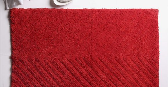 Red Cotton Bath Rug Buy House This Brick Red Cotton Bath Rug 50×80 Cms 20×32