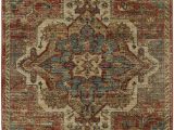 Red White and Blue Americana area Rugs Karastan Elements Kasbar Spice area Rug