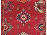 Red White and Blue Americana area Rugs oriental Weavers Bohemian 1801r area Rug