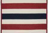 Red White and Blue Braided Rugs Amazon Portico Rugs 2 X 8 Patriotic Stripe Red