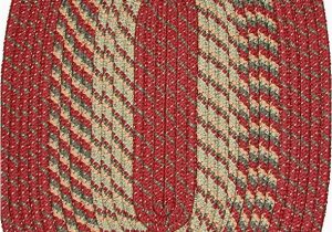 Red White and Blue Braided Rugs Constitution Rugs Plymouth 5 X 8 Braided Rug In Barn Red
