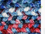 Red White Blue Rug Red White and Blue Braided Rug Stock Photo Image Of