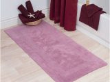 Rose Colored Bathroom Rugs somerset Home 100 Cotton Reversible Long Bath Rug Rose