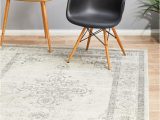 Rosson Abstract Silver Gray White area Rug Rug Culture Century 977 Silver Rectangle Rug