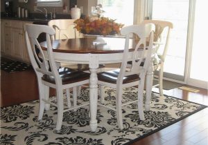 Round area Rug for Under Kitchen Table Rug Under Round Dining Table