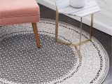 Round area Rugs 5 X 5 Gray 5 X 5 Tribeca Round Rug area Rugs