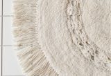 Round Bathroom Rugs with Rubber Backing Raine Crochet Round Bath Mat In 2020