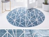 Round Blue Bathroom Rug 10 Ideas for Including Blue Rugs In Any Interior