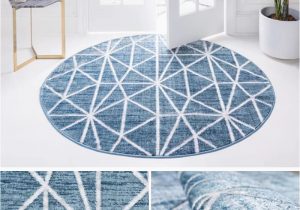Round Blue Bathroom Rug 10 Ideas for Including Blue Rugs In Any Interior