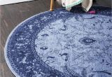 Round Blue Rug 6 Unique Loom Floral La Jolla Rug , 6′ 1″ X 6′ 1″ ,blue – Walmart.com