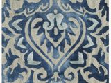 Royal Blue and Gold area Rug Safavieh Dip Dye Ddy 511 area Rugs