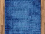 Royal Blue and Grey area Rug Amazon Lunarable Navy Blue area Rug Faded Burlap