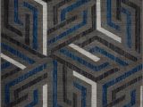 Royal Blue and Grey area Rug Park Royal Grey Blue area Rug