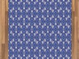 Royal Blue and White area Rugs Amazon Ambesonne Turkish Pattern area Rug Blue and