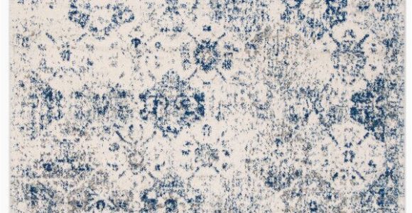 Royal Blue and White area Rugs Macy oriental White Royal Blue area Rug In 2020