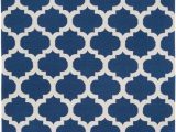 Royal Blue and White area Rugs Surya Frontier Ft 84 Royal Blue Ivory area Rugs