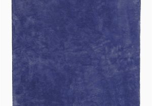 Royal Blue Plush Rug Azur Blau PlÃ¼schteppich