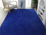 Royal Blue Plush Rug Lifup soft Fluffy Rectangle area Rug, Cozy Plush Shaggy Carpet for Living Room Bedroom Home DÃ©cor Royal Blue 6.6 X 9.8 Feet