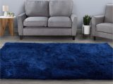 Royal Blue Plush Rug Windsor Home Shag area Rug- Plush Throw Carpet- Cozy Modern Design …