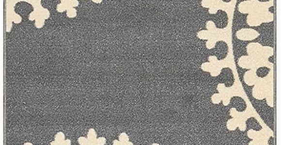 Rubber Backed area Rugs 4×6 Qute Home European Medallion Non Slip Rubber Backed area Rugs & Runner Rug Grey Ivory 2 Ft X 6 Ft Runner Rug