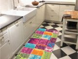 Rubber Backed area Rugs 8×10 Kapaqua Rubber Backed 2 8" X 10 Multicolor Fancy Patchwork Long Runner Non Slip Rug Rana Collection Kitchen Dining Living Hallway Bathroom Pet