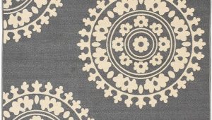 Rubber Backed area Rugs 8×10 Qute Home European Medallion Non Slip Rubber Backed area Rugs & Runner Rug Grey Ivory 3 Ft X 5 Ft area Rug