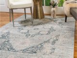 Rug Adhesive for area Rugs Natural area Rugs Vintage oriental Rug Sarafina Collection Polypropylene Rug Imported From Turkey Blue 6 X 9