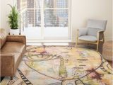 Rug and Home area Rugs Colorful Whimsical area Rug Large Face area Carpet Home Floor …